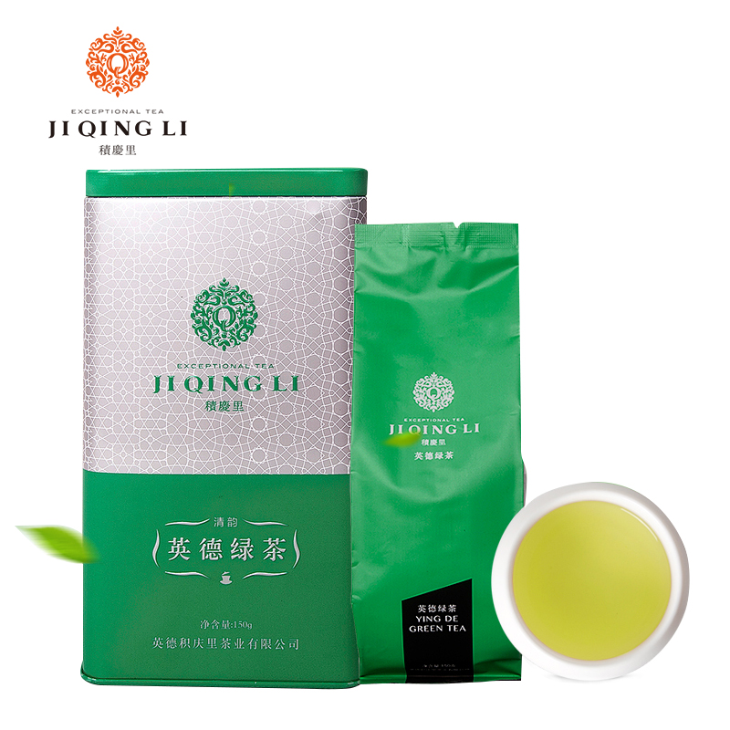 积庆里茶叶 英德绿茶 罐装清韵150克  单位：罐 绿茶